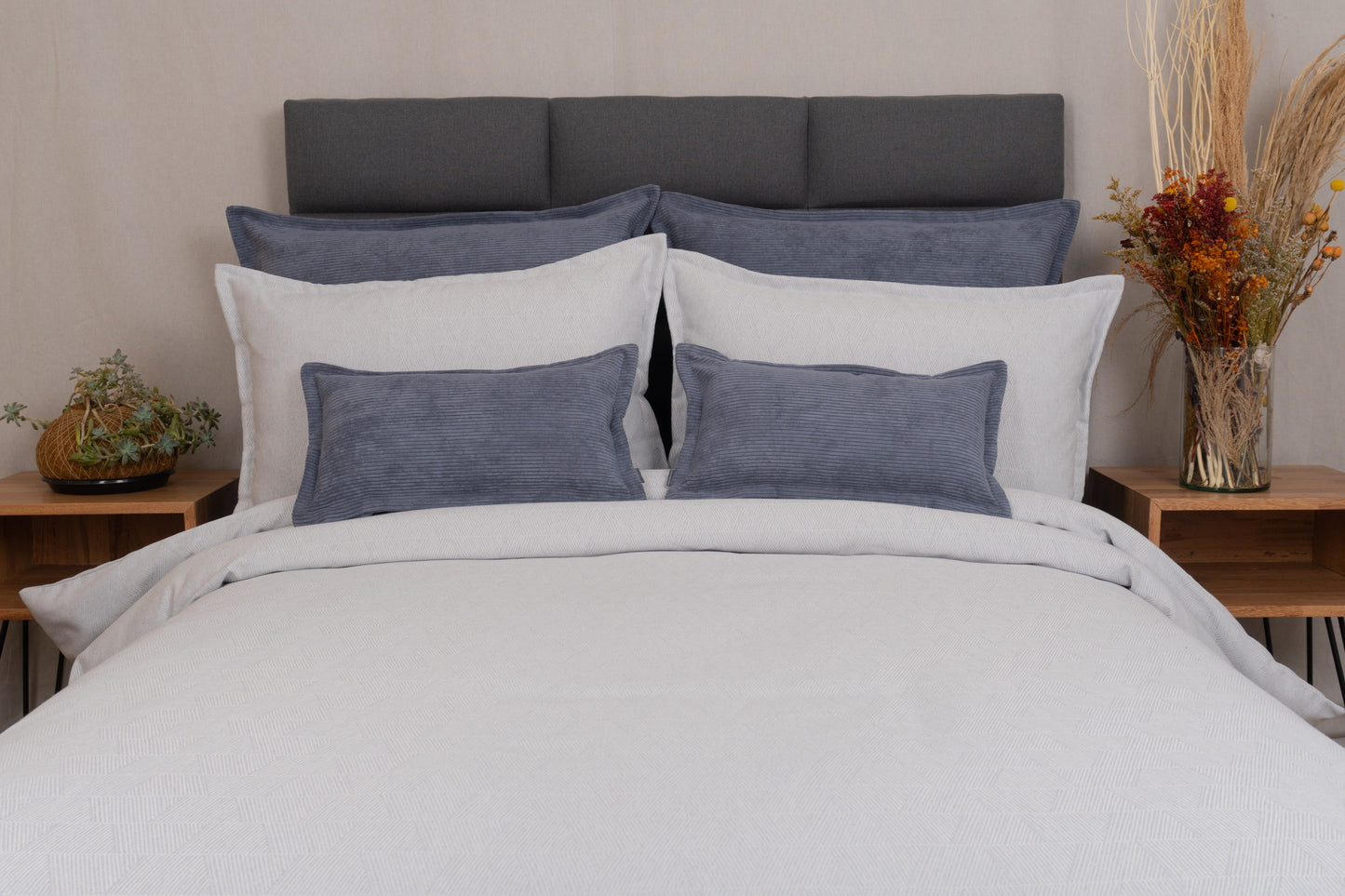 Set Duvet Sauce Gris Claro