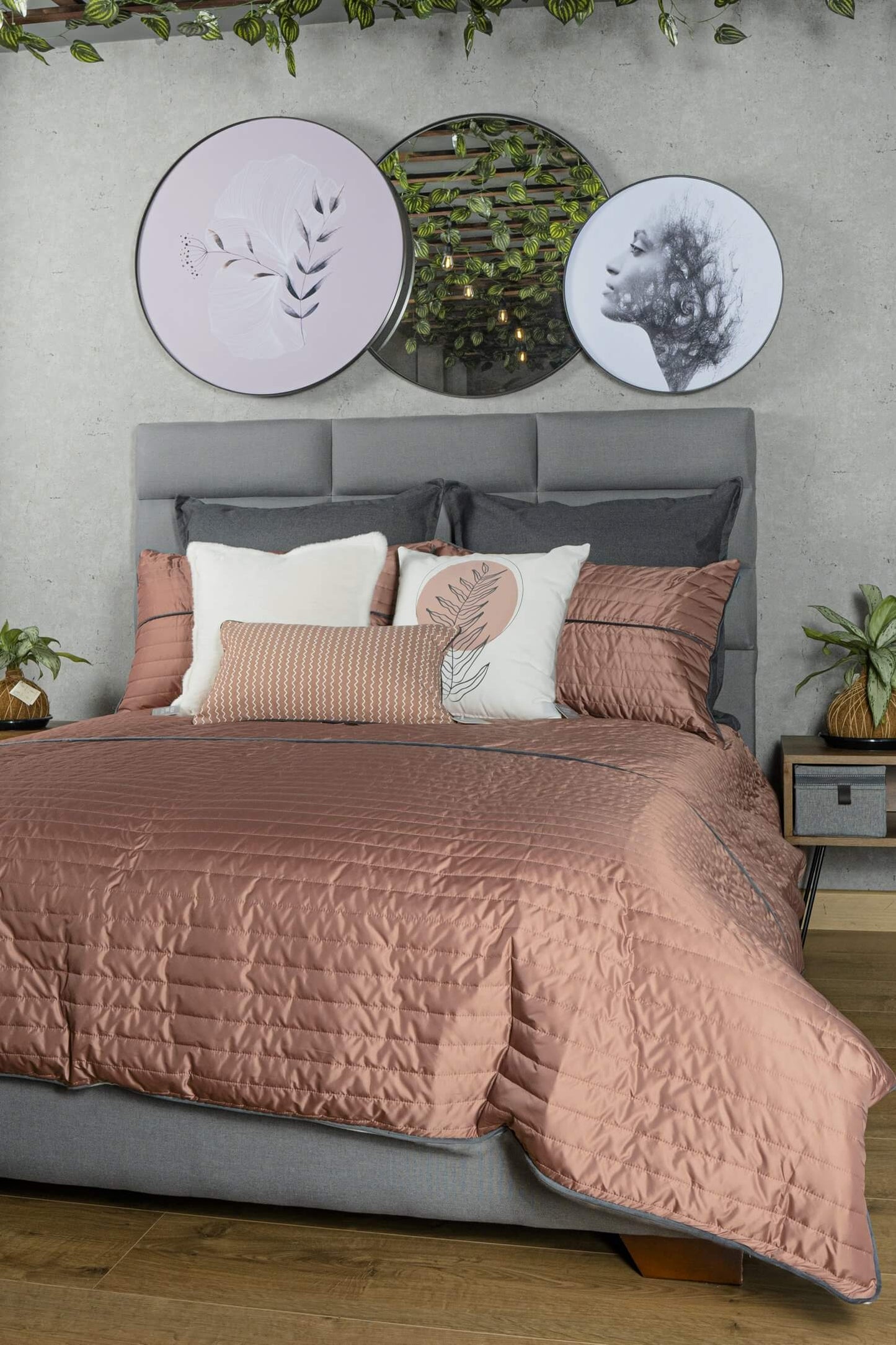 Set duvet Vancouver Marsala - Forro duvet