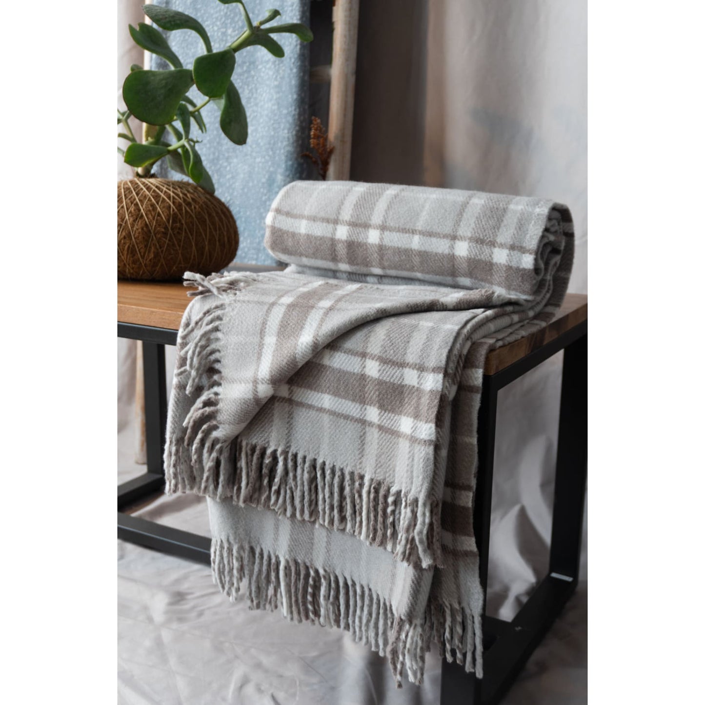 Throw Texas Gris Claro    manta cobija decoracion pie de cama cubre sofa